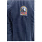 Blue Polyamide Full-Length Jacket
