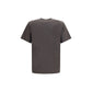 Brown Silk T-Shirt
