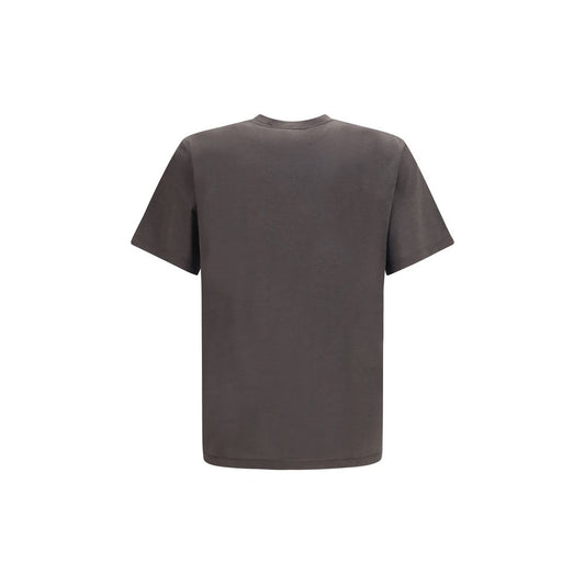 Brown Silk T-Shirt