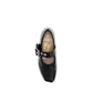 Black Calf Leather Bos Taurus Ballet Flats