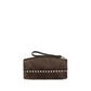 Brown Suede Leather Handbag