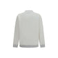 White Cotton Sweatshirt