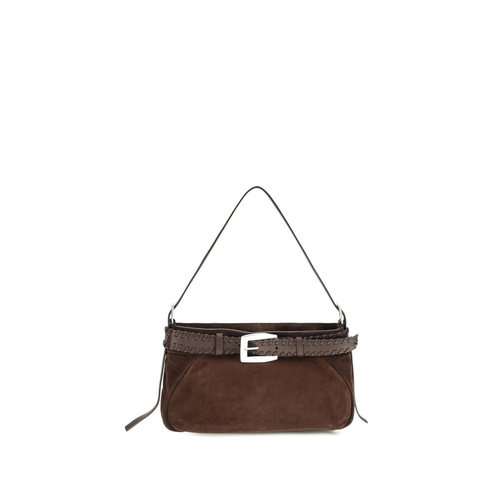 Brown Lamb Ovis Aries Shoulder Bag