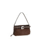 Brown Lamb Ovis Aries Shoulder Bag