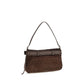 Brown Lamb Ovis Aries Shoulder Bag