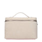 Beige Leather Handbag