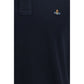 Blue Cotton Polo Shirt