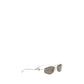 Silver Metal Sunglasses