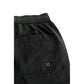 Black Polyester Men's Swim Short