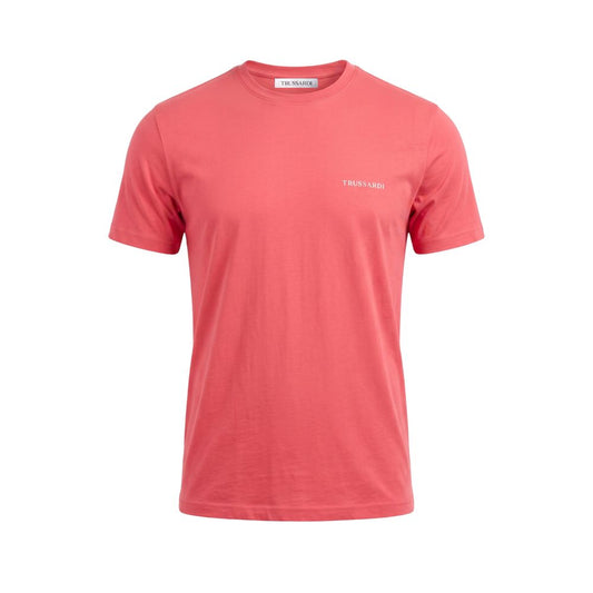Red Cotton Men's T-Shirt