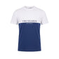 Blue Cotton Men T-Shirt