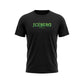 Black Cotton Men T-Shirt