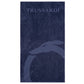 Blue Cotton Men's Beach Towel