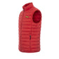 Red Polyester Men's Sleeveless Jacket
