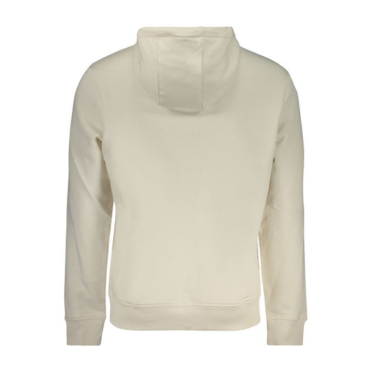 White Cotton Men's Sweatshirt