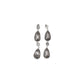 Silver Brass Earrings