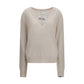 Beige Cashmere Sweater
