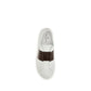 White Calf Leather Bos Taurus Low Top Sneakers