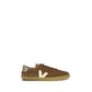 Brown Recycled Polyester Low Top Sneakers