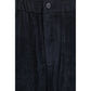 Black Viscose Casual Pants