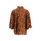 Orange Viscose Blouse