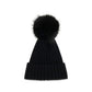 Black Wool Oves Aries Beanie