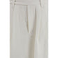 White Viscose Long Skirt