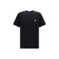 Black Cotton T-Shirt
