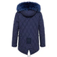 Blue Cotton Women's Jacket