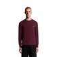 Bordeaux Cotton Sweatshirt