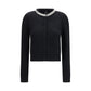 Black Wool Oves Aries Cardigan