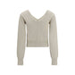 White Cotton Sweatshirt