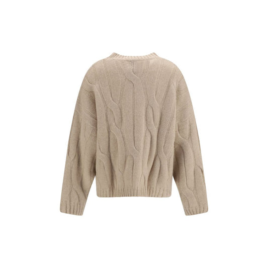 Beige Cashmere Sweater