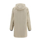 Beige Cotton Coat