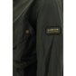 Bicolor Cotton Full-Length Jacket