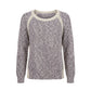 Grey Cotton Women's Sweater