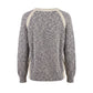 Grey Cotton Women's Sweater