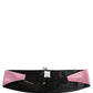 Pink Men 100% Silk Belt Waist Cummerbund