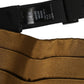 Brown Men 100% Silk Belt Waist Cummerbund
