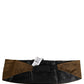 Brown Men 100% Silk Belt Waist Cummerbund