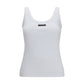 White Cotton Tank Tops