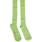 Men Green Viscose Over The Calf Accessory Socks