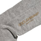 Men Gray Viscose Over The Calf Accessory Socks