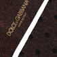 Brown Polka Dot Over The Calf Accessory Socks