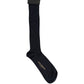 Men Dark Blue Viscose Over The Calf Accessory Socks