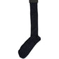 Men Dark Blue Viscose Over The Calf Accessory Socks