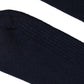 Men Navy Blue DG Logo Mid Calf Accessory Socks