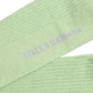 Men Light Green Logo Over Calf Accessory Socks