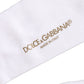 Men White Viscose Over The Calf Accessory Socks
