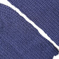 Men Navy Blue Cotton Ribbed Mid Calf Accessory Socks